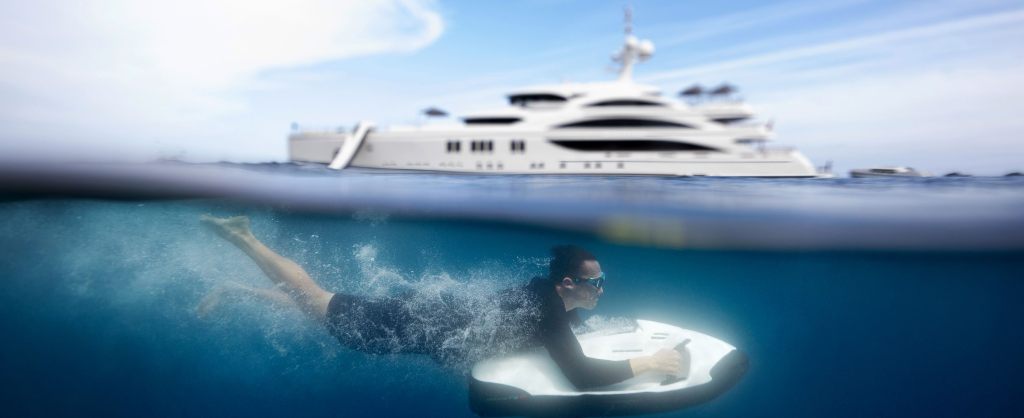 Seabob underwater